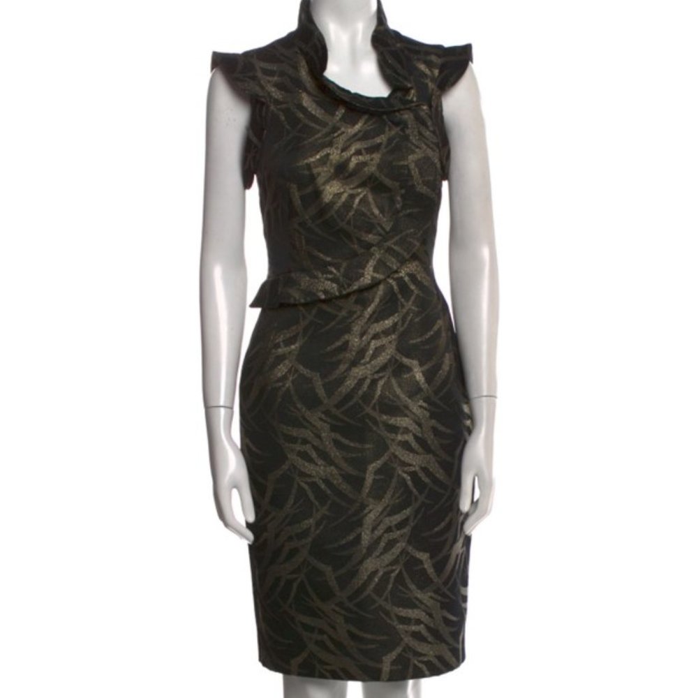 Vintage Vivienne Tam Knee-Length Sheath Dress